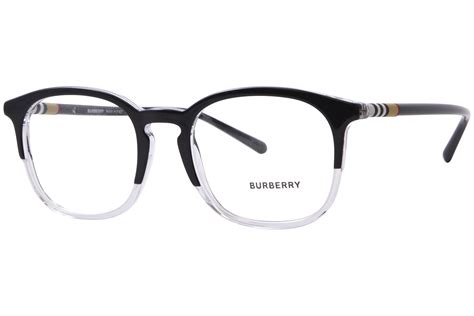 BURBERRY Eyeglasses BE 2272 3029 Top Black On Crystal.